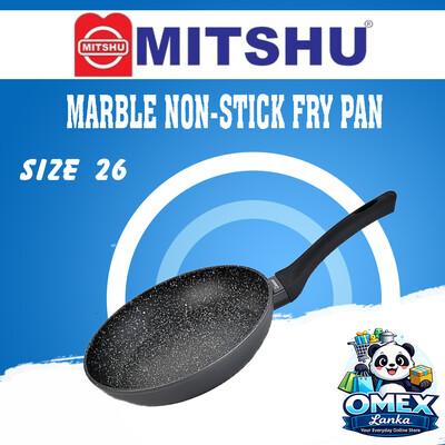 MTSHU Marble Non-Stick Fry Pan -Size 26